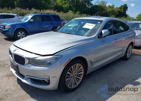 2015 BMW 328 Xigt z USA, uszkodzony, nr VIN WBA3X5C58FD562773